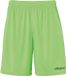 Uhlsport Short Center Basic Enfants - Flash Vert / Noir | Taille : 164