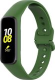 By Qubix - Siliconen smartwatch bandje - Groen - Geschikt voor Samsung Galaxy Fit 2