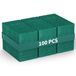 100 Heavy Duty Scour Pads 100 stuks - Herbruikbare niet-kras 3 x 4 inch schrobberpads voor huishoudelijke keukengerechten, potten, pannen en metalen grills. Deze schuurpads zijn een geweldige vervanging