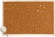 Zeller Prikbord - 58 x 39 cm - Hout - Multi
