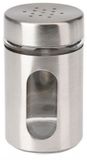 Excellent Houseware Peper en Zoutstrooier - glas - zilver - 94 ml
