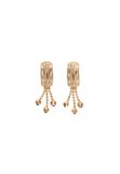 NAEMI Leo E-Commerce Ltd. NAEMI Oorbellen Ros Koper Vrouwen Volwassenen Oorhangers 3.3 cm