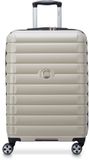 DELSEY Shadow 5.0 Koffer Medium 66 cm Expandable TSA-slot Dual-Density Wielen - Ivory