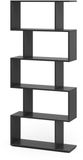 Vicco Levio Kamerverdeler – 70 x 164.1 cm 5 compartimenten Zwart