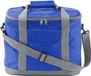 Merkloos Grote koeltas Sitges - blauw - met verstelbare band - 17 liter