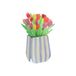Tulipes carte 3D avec enveloppe