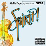 E Spirit Viool met koolstofstalen kern, vertind