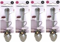 Haushaltshelden Koffielepels/theelepels - 16x - RVS - 15 cm
