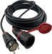 Hawa R7031 Stroom Verlengkabel 16 A Zwart 20.00 m H07RN-F 3G 1,5 mm²