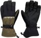 Quiksilver Mission Gants Brun, Noir L Homme