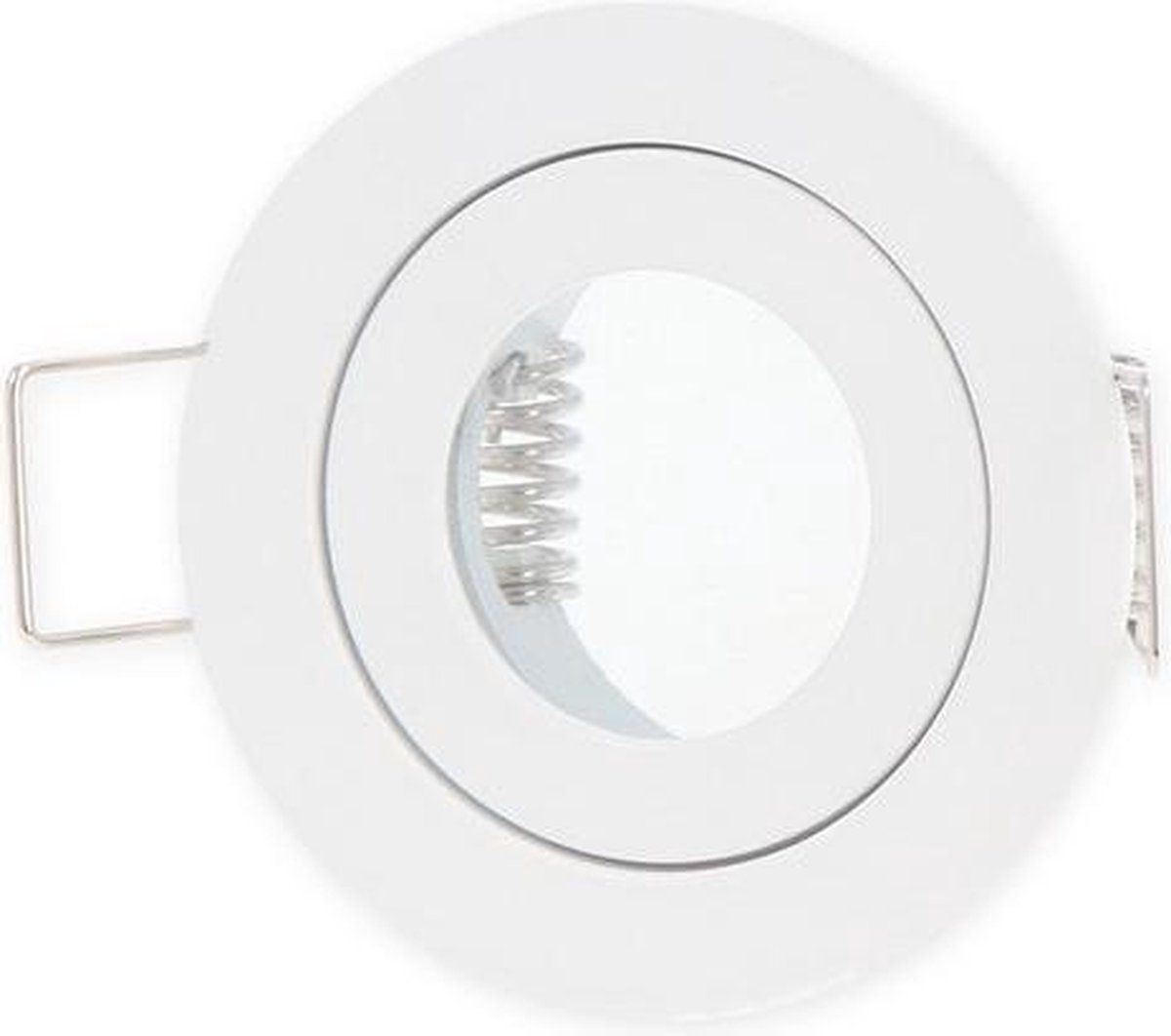 Ledin Inbouwspot GU11 / MR11 - Ø35mm - Wit Rond - IP44 - 40mm Zaagmaat