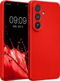 kwmobile TPU telefoonhoesje voor Samsung Galaxy S26 - Metallic Donkerrood