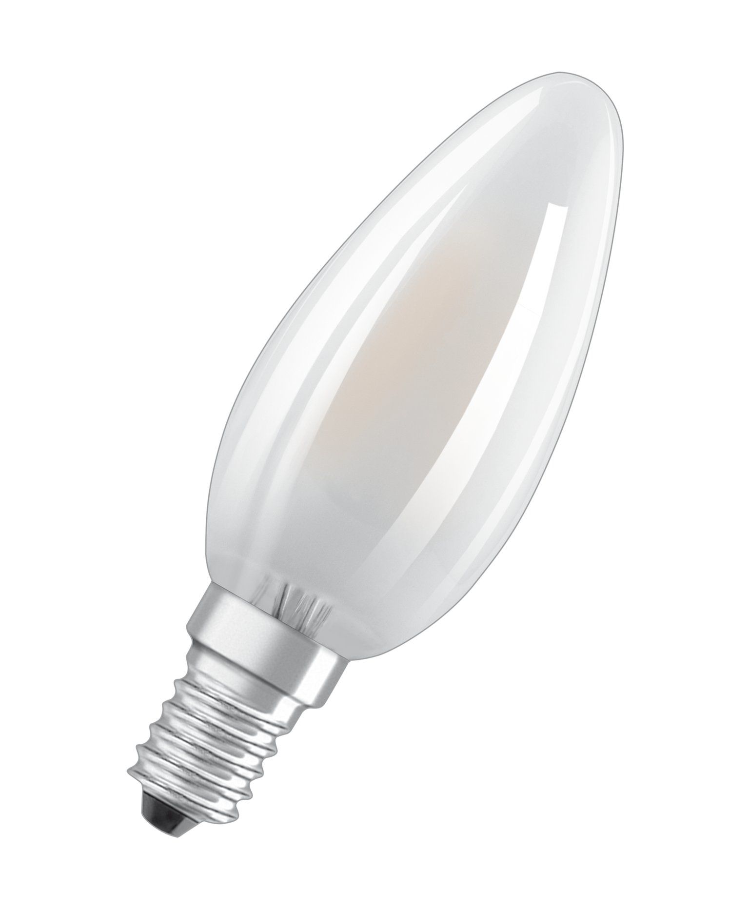 Osram STAR LED E14 Candle Bulb - 4W (40W) - 2700K - Warm White - Frosted