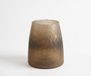 Vase Facetta B19 x T19 x H22 cm Verre Aurum Fait main