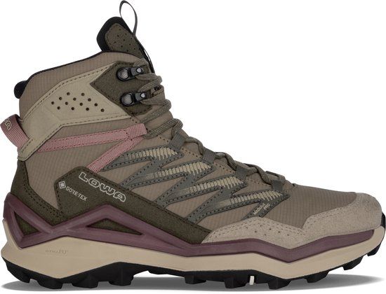Maddox Lowa - Maddox PRO GTX MID Ws - Dames - taupe - wandelschoenen - maat 38