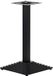 STEMA Pied de table en fonte SH-5014-1 - 41x41 cm - Noir