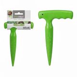 Pro Garden Semis pot - plantstok met handvat - groen - PP - 11 x 18 cm
