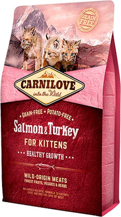 Carnilove Salmon & Turkey Kittens - 400g