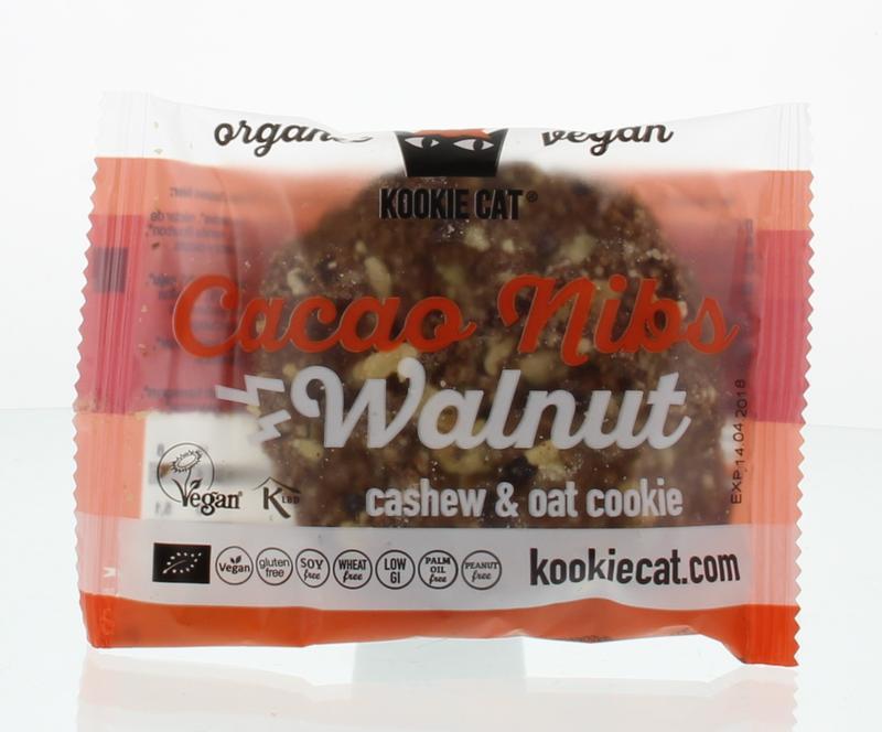 Kookie Cat Koek Cacao Nibs Walnut