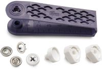 Prym Jersey drukkn. knoop afb. 12 mm zwart