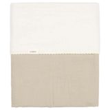 Koeka Deken Wieg Cotton Fleece Sage