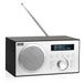 August MB420 DAB/DAB+/FM radio met Bluetooth, netvoeding, dubbele wekker