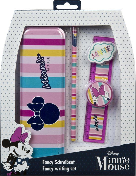 Disney Minnie Mouse – schrijfset – 5-delig - schoolset