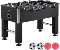 VEVOR Tafelvoetbaltafel, 55 Inch Standaard Tafelvoetbaltafel, Full Size Indoor Tafelvoetbaltafel voor Thuis, Familie en Speelkamer, Voetbal met Tafelvoetbaltafelset, Inclusief 4 Ballen en 4 Bekerhouders