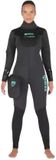 Mares Ice Therm 7-6 mm combinaison femme noir S
