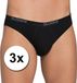 Sloggi 3x Basic Mini Slip Heren Zwart