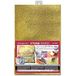 Stamperia Gold Stone Paper wasbaar A4-goud, meerkleurig, 21 x 29,7 cm