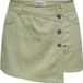ONLY ONLLESLY REG COL SKORT PNT Meisjes Rokken M Katoen Lichtgroen Lente/Zomer