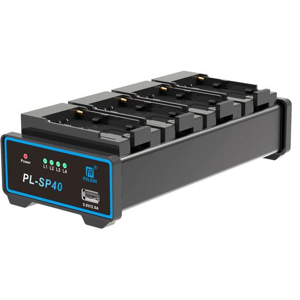FXlion DV Quad Charger (Sony / Panasonic)