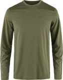 Fjallraven Fjällräven Abisko Day Hike LS Men Outdoorshirt Lange Mouwen Groen Maat L
