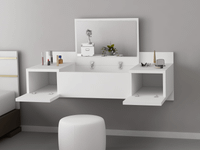 ZAKKORI table de maquillage blanc