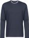 Mey Herren Shirt Met Lange Mouwen Serie N8TEX 2.0 Indigo Effen Katoen XXL