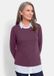 Goldner Sweatshirt Elegante 2-in-1 zakelijke top
