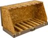Fender® Classic Series Case Stand - 7 Gitaar, Bruin