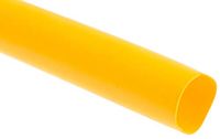 RS PRO Warmtekrimpkous, polyolefine, gelijmde coating, geel, Ø 12,7 mm, krimpverhouding 3:1, lengte 1,2 m