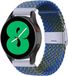 By Qubix Qubix Garmin Venu / Sq / Sq2 / 2 plus - Braided bandje - Groen / blauw