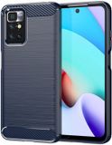 Selected by GSMpunt.nl Xiaomi Redmi Note 11 / 11S Hoesje Geborsteld TPU Back Cover Blauw