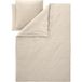 LIVARNO® Parure de lit en mousseline premium, 260 x 240 cm (beige)