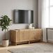 Maison Exclusive - Meuble TV, fait main en chêne massif