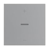 LEGRAND, SEANO wip voor toetsdimmer in 3-draads uitvoering incl. verlichtingvenster voor status-LED, kleur: aluminium gelakt, 765249