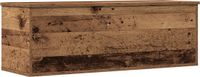 vidaXL - Opslagdoos - Oud - Hout - 102 x 35 x 35 cm - Bewerkt - hout