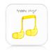 Happy Plugs In-Ear - Geel