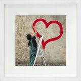 BDart Kwadraatieve Fotolijst 28x28 cm Wit MDF met Plexiglas