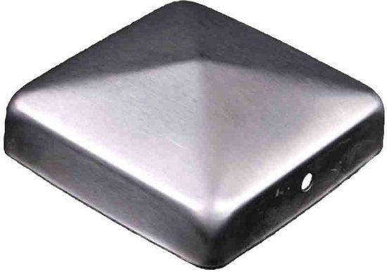 RVS Products Paalkap 121 x 121 mm RVS-304