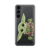 ERT GROUP mobiel telefoonhoesje voor Samsung S23 origineel en officieel erkend Star Wars patroon Baby Yoda 014