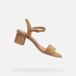 GEOX AURELY 50 DAMES Sandalen - COGNAC